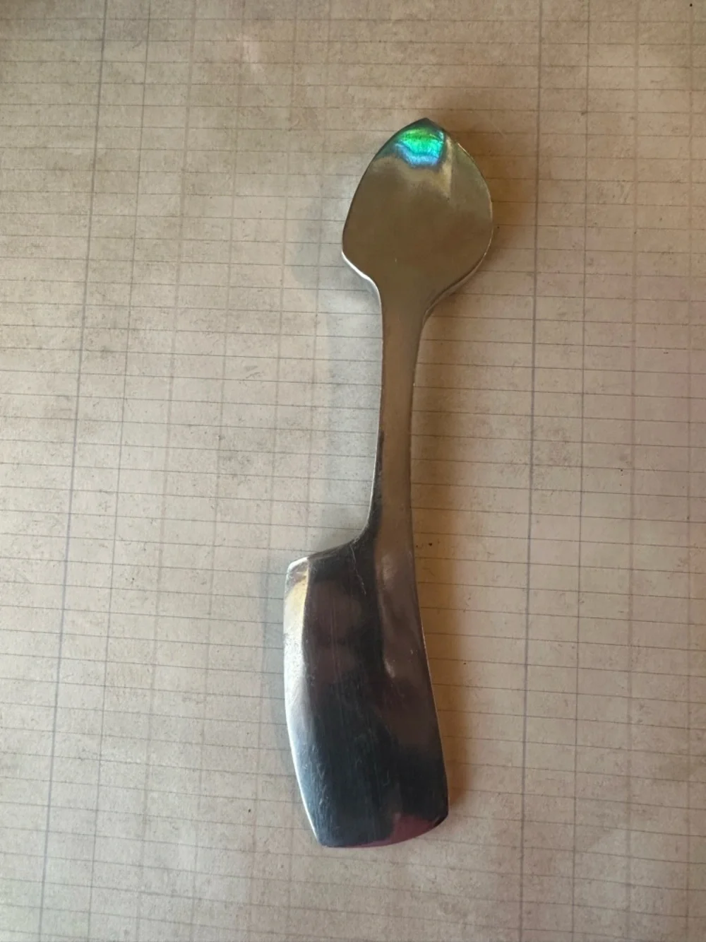Super de Pewter Equestrian Horse Head Cheese Spreader